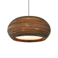 Designer pendant lamp Scraplights Ohio24 Natural Ø 61 - Graypants