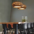 Designer pendant lamp Scraplights Ohio32 Natural Ø82 - Graypants