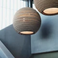 Ball pendant lamp Scraplights Sun32 Natural Ø82 - Graypants