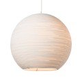 Ball pendant lamp Scraplights Sun32 White Ø82 - Graypants