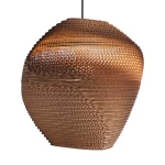 Pendant lamp Scraplights Pebbles Allyn Natural Ø36 - Graypants