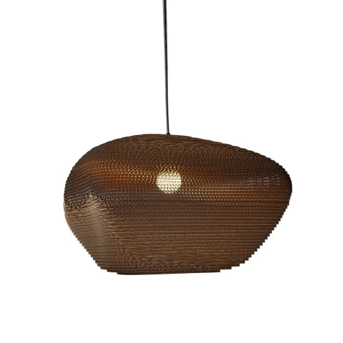 Pendant lamp Scraplights Pebbles Madison Natural Ø56 - Graypants
