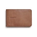 Credit card holder brown with RFID, leather - Eva Solo