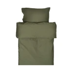 Satin bedding cover 220x220 green Soul Pine, Oeko-Tex 300 tc - Himla