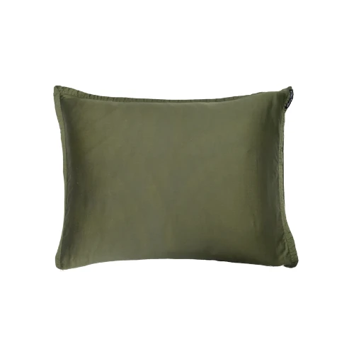 Pillowcases 50x60 satin cotton bedding Soul Pine green, Oeko-Tex, 2-pack - Himla