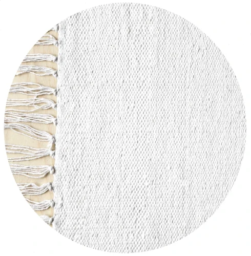 Dywan bawełniany biały Saro 170x230 - Himla