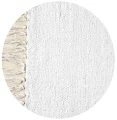 Dywan bawełniany biały Saro 200x300 - Himla