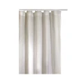 Lniane zasłony na taśmie beżowe 140x290 Twilight Fog, 1 szt - Himla