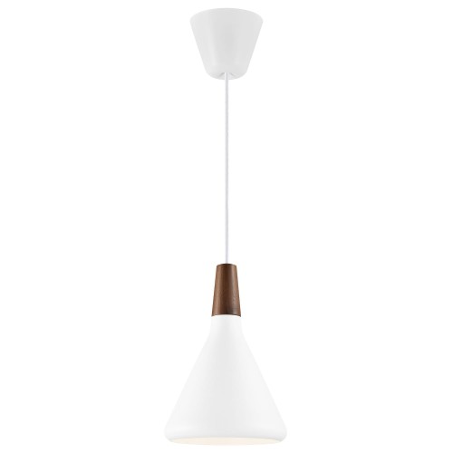 Lampa wisząca biała Nori 18 - DFTP by Nordlux