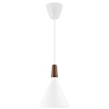 Lampa wisząca biała Nori 18 - DFTP by Nordlux