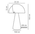 Lampa stołowa zielona Align - DFTP by Nordlux