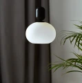 Lampa wisząca szklana Notti, czarna - Nordlux