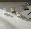 Świecznik na tealighty szklany Acorn Clear, 2 szt - Eva Solo