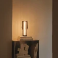 Bezprzewodowa lampa stołowa Radiant Led Smoked Oak - PLEASE WAIT to be SEATED
