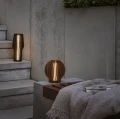 Bezprzewodowa lampa stołowa Radiant Led Smoked Oak - PLEASE WAIT to be SEATED