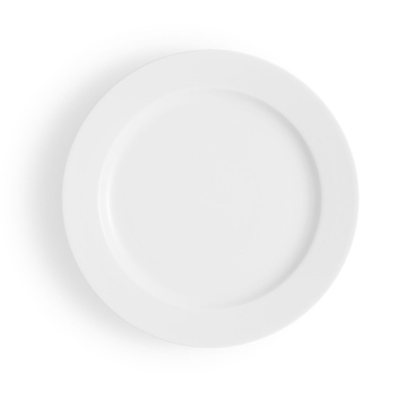 Porcelanowy talerz śniadaniowy Legio Ø22, biały - Eva Solo