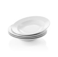Porcelanowy talerz głęboki Legio Ø25, biały - Eva Solo