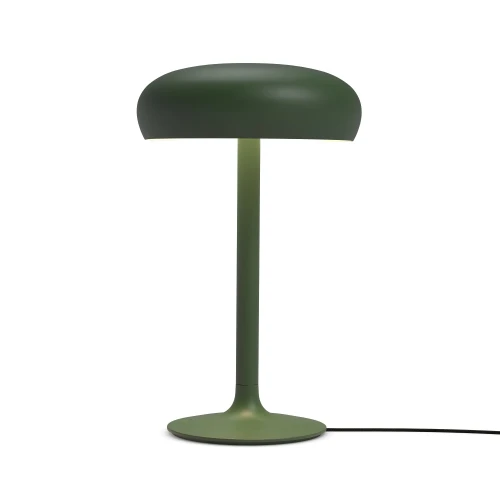 Minimalistyczna lampa stołowa ze ściemniaczem Emendo Emerald - PLEASE WAIT to be SEATED
