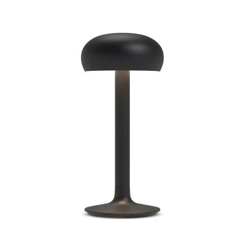 Lampa stołowa bezprzewodowa, ze ściemniaczem Emendo Black - PLEASE WAIT to be SEATED