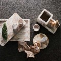 Solniczka i pieprzniczka marmur Vita Seashell Marble - Muubs