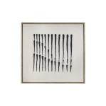 Obraz na ścianę Bergamo Lines 63 x 63, płótno z ramą - Pomax