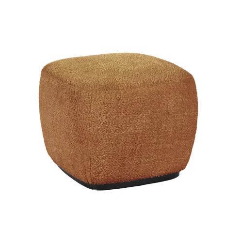 Siedzisko tapicerowane boucle Porterville, wielbłądzi - Pomax