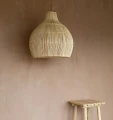 Abażur rattanowy do lamp sufitowych Lobster naturalny - Bazar Bizar