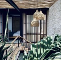 Abażur rattanowy do lamp sufitowych Lobster naturalny - Bazar Bizar