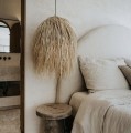 Rattanowy abażur boho Shaggy M - Bazar Bizar