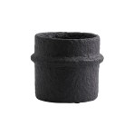 Doniczka z cementu Rote Black no. 2 - Nordal