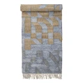 Kolorowy dywanik Vikka Blue 245x75 - Bloomingville