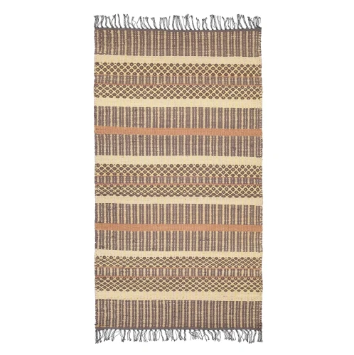 Dywanik ze sznurka bawełnianego Birgitta 60x120, beżowy - Finarte