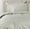 Poszewki na poduszki 50x90, bawełna organiczna perkal 200 tc, Dreamtime Spring zielony, Oeko-Tex GOTS, 2pak - Himla