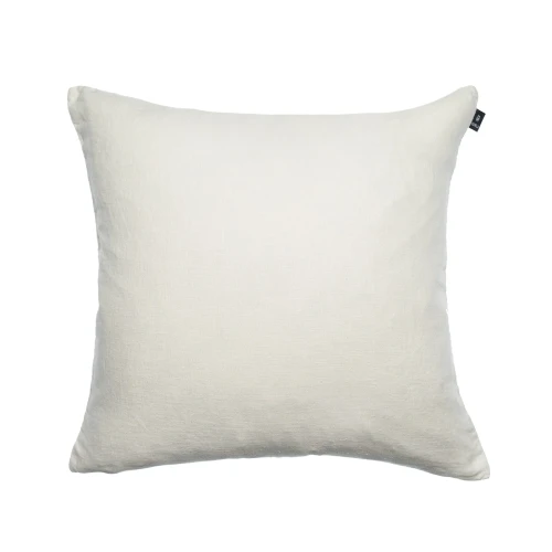 Lniana poszewka na poduszkę 50x50 Sunshine Fog, beżowa - Himla