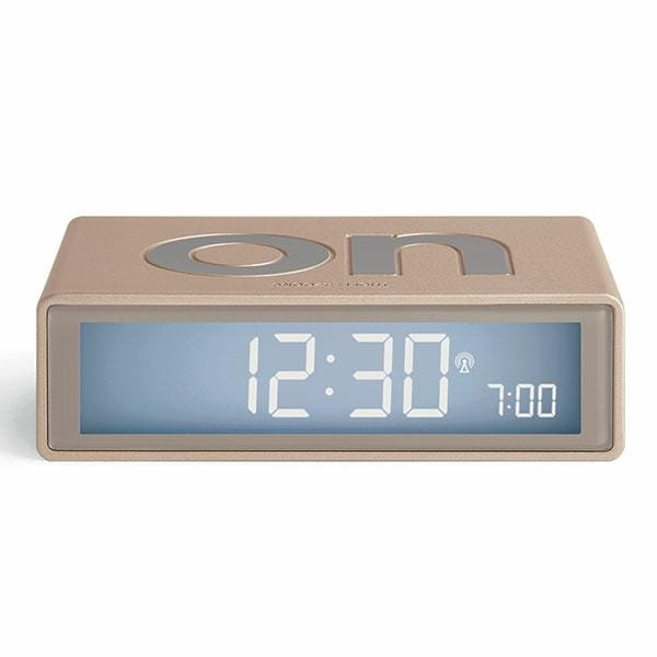 Lexon Flip+ budzik na baterie, sklep natural home decor