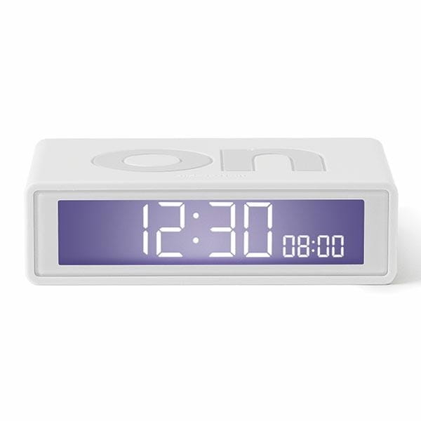 Lexon Flip+ Travel budzik na baterie, sklep natural home decor