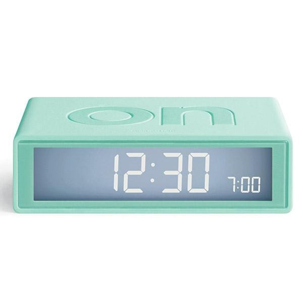 Lexon Flip+ budzik elektroniczny na baterie, naturalhomedecor