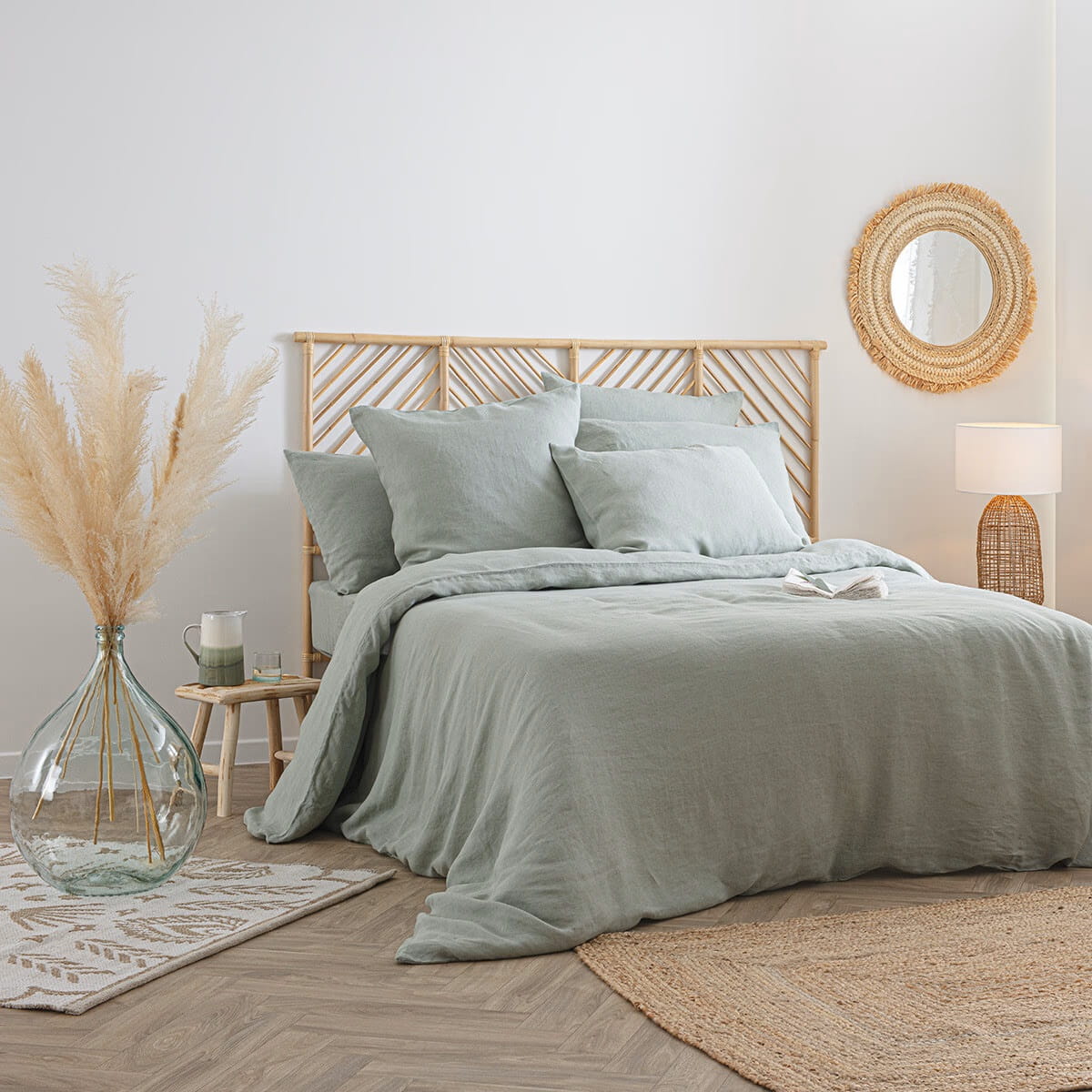 Atmosphera Linah pościel lniana, natural home decor