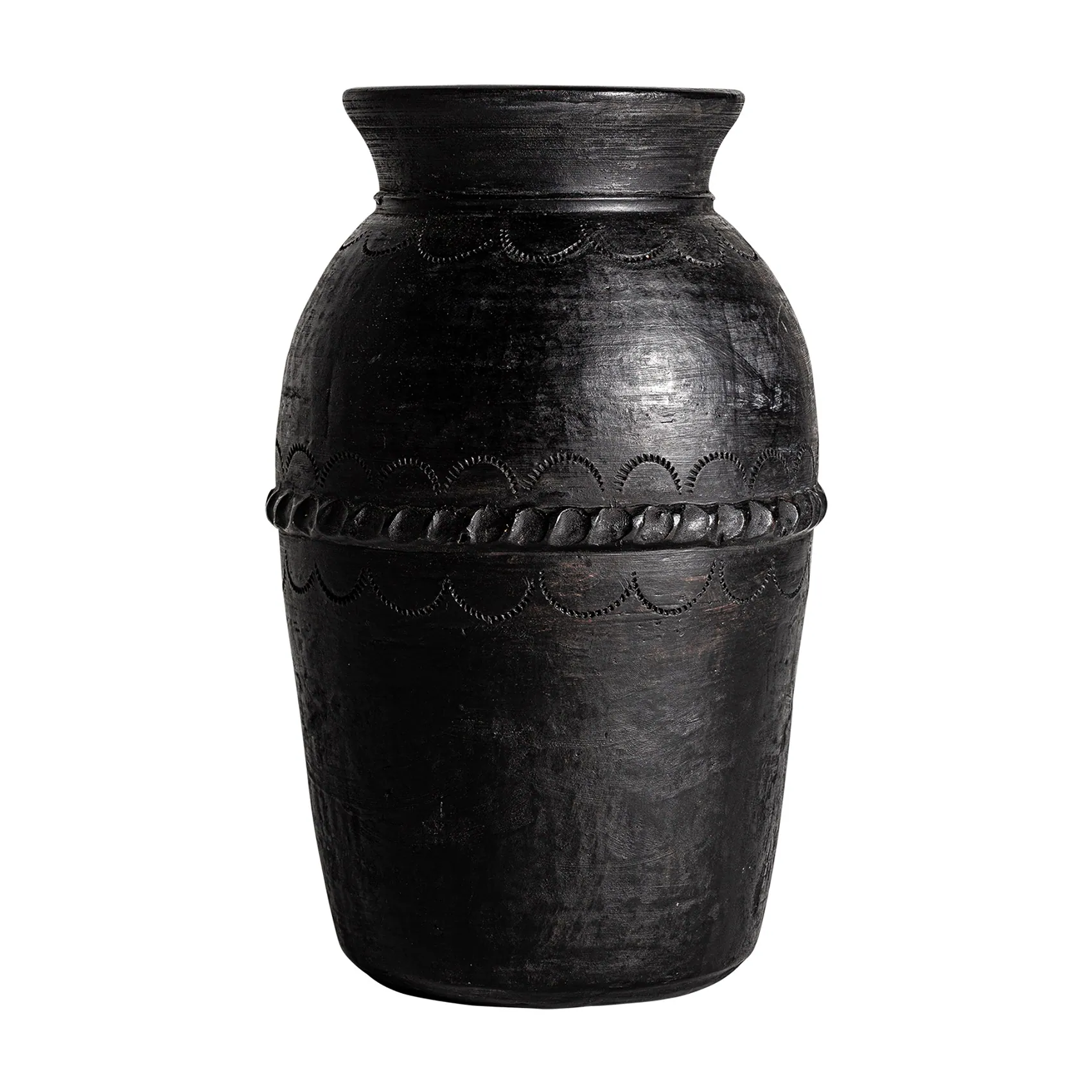 czarny wazon Vical, naturalhomedecor