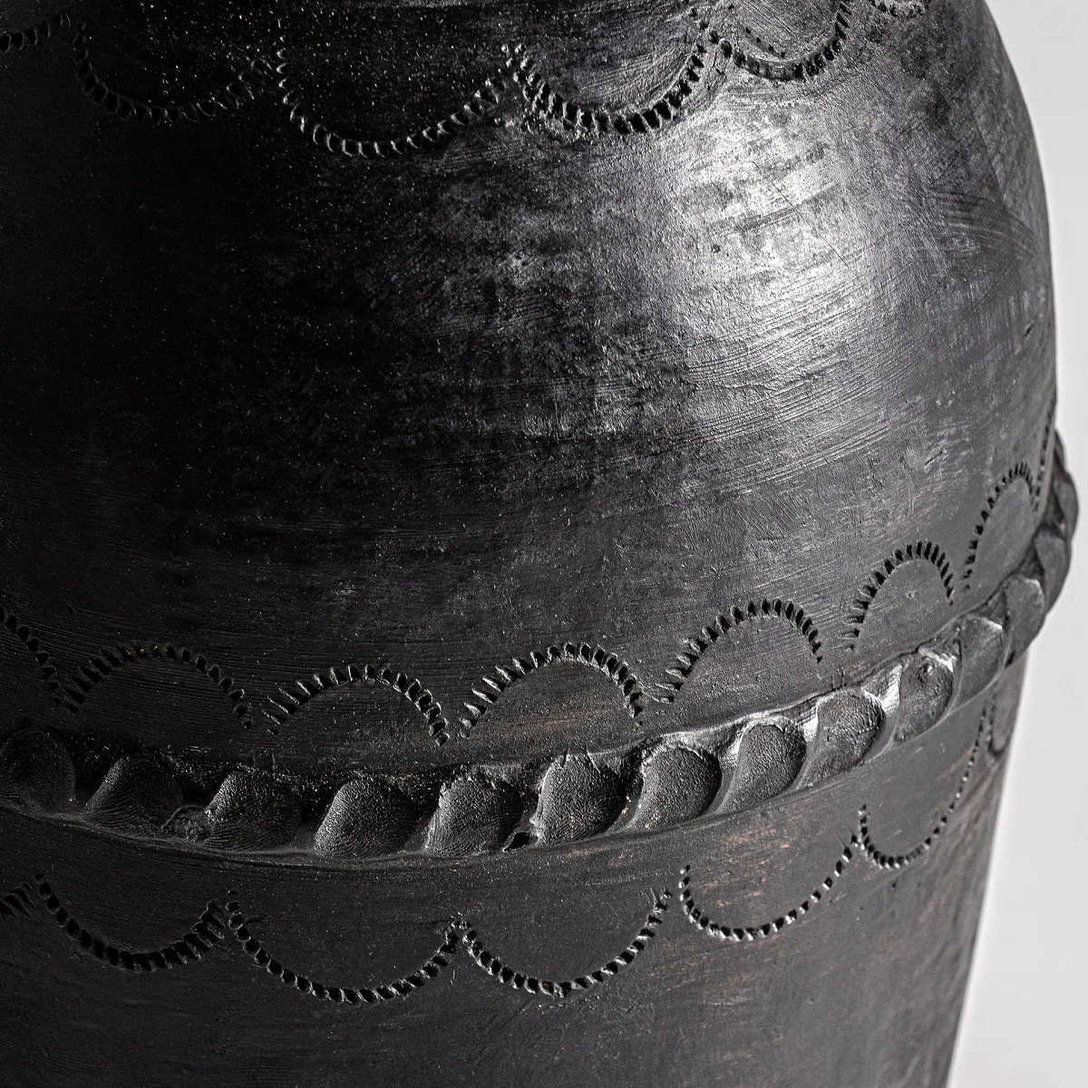 czarny wazon, Natural Home Decor