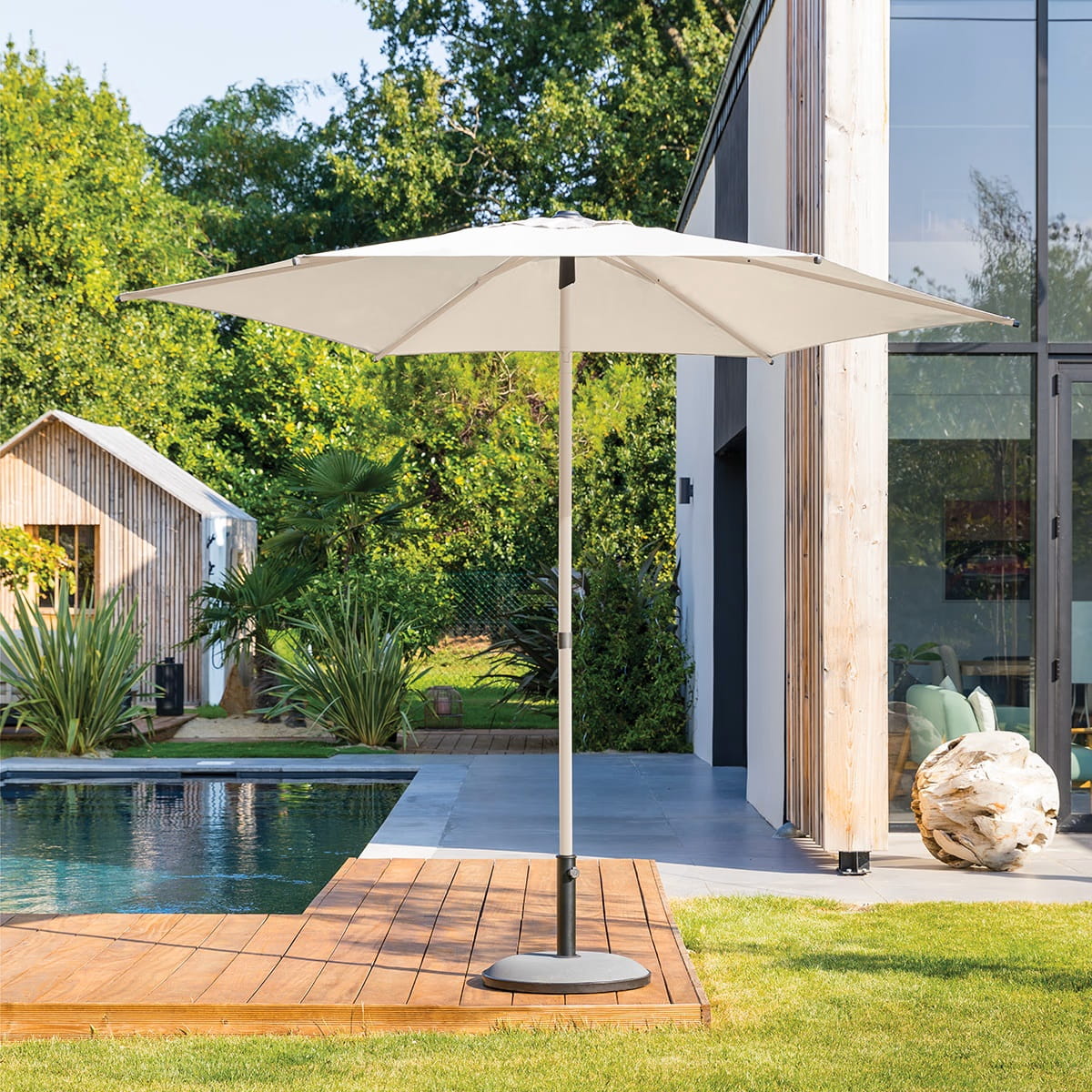 parasol ogrodowy duży Hesperide, sklep natural home decor
