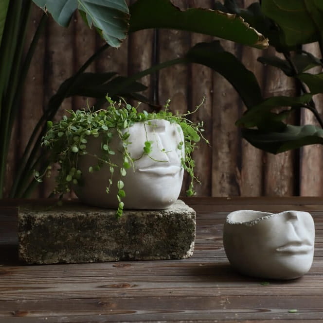 osłonka doniczkowa, natural home decor