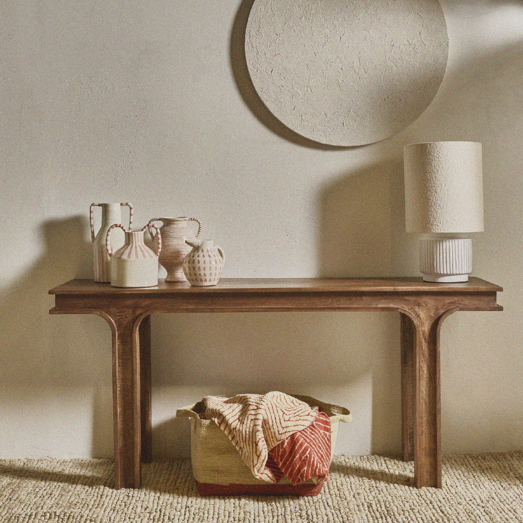 kosz do przechowywania prostokątny, Pomax, Natural Home Decor
