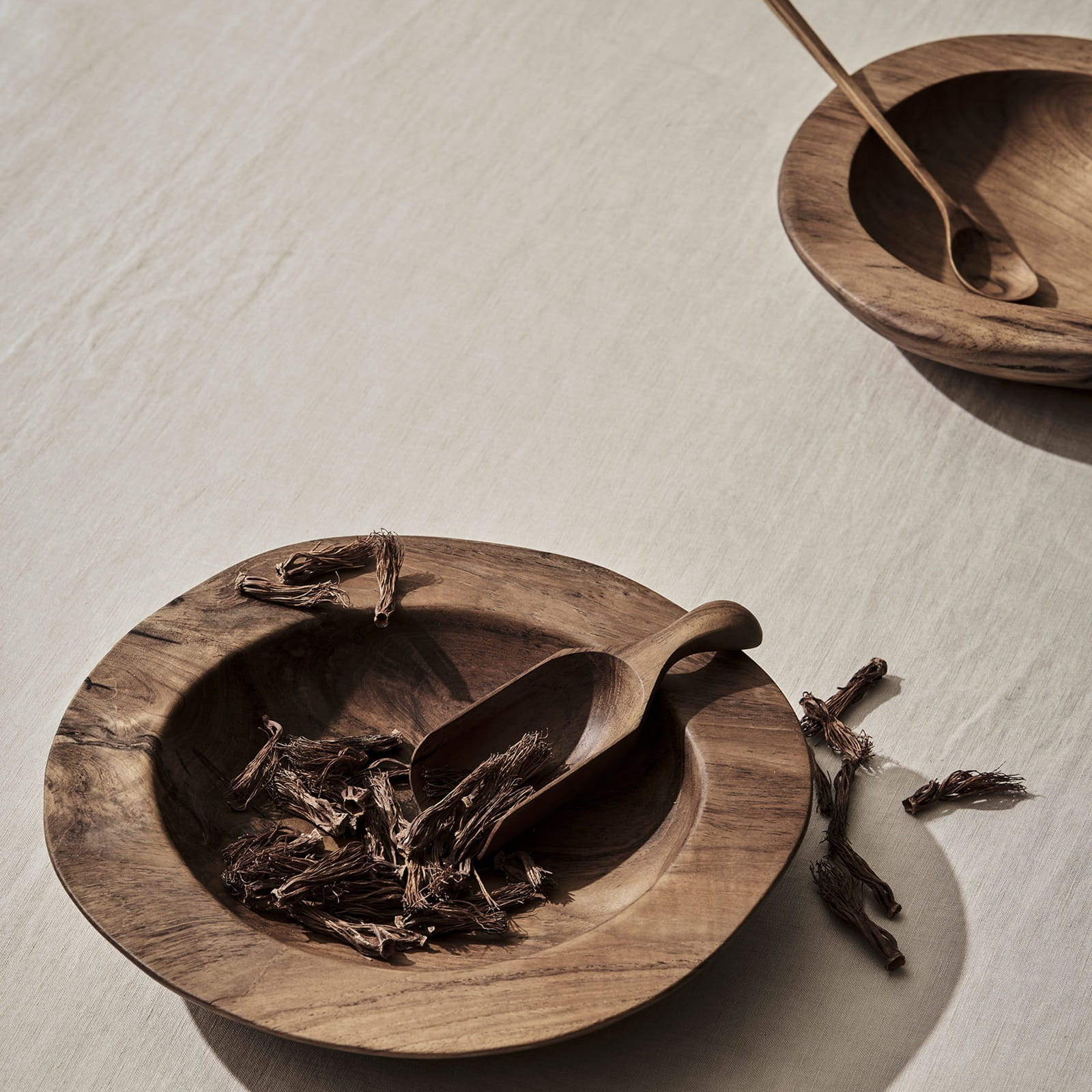 misa z drewna Tell Me More, Natural Home Decor