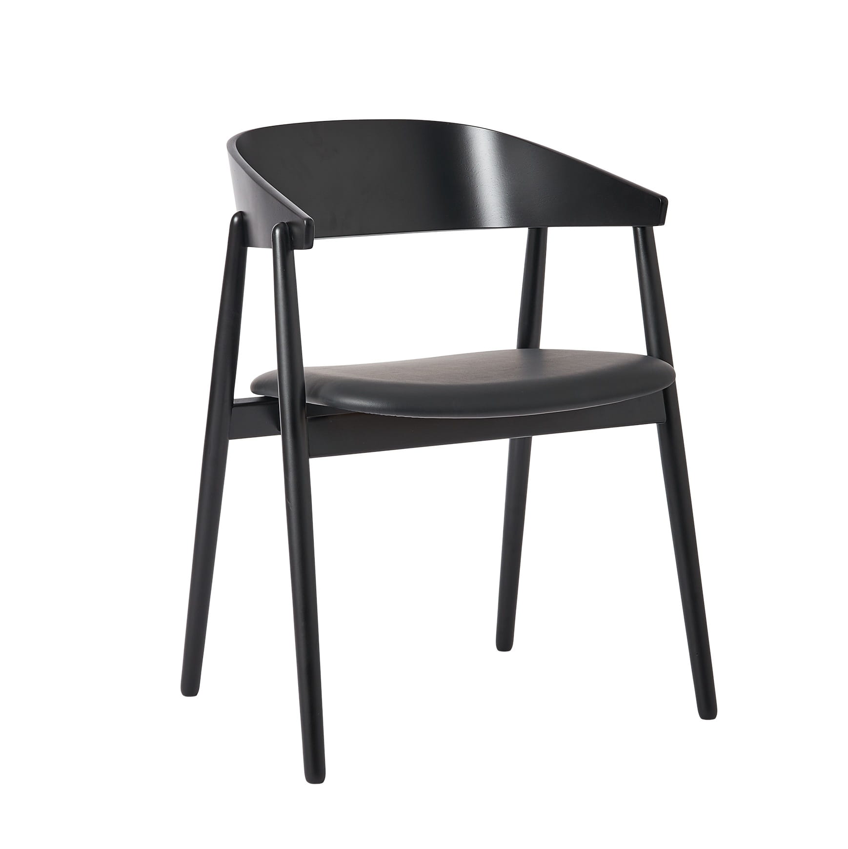 krzesło drewniane skórzane Andersen Furniture Natural Home Decor