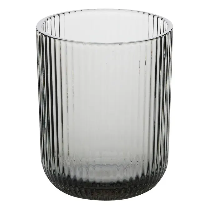 szklanka z ryflowanego szkła, Natural Home Decor