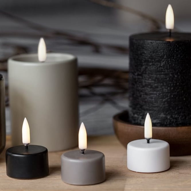 świeca led na pilota, natural home decor
