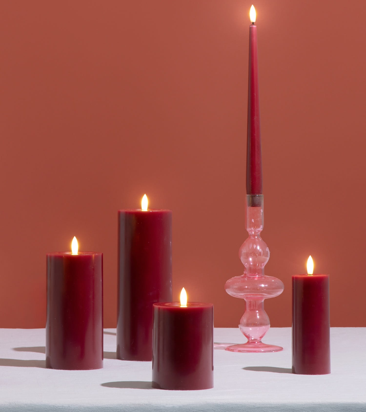 woskowa świeca led, Natural Home Decor