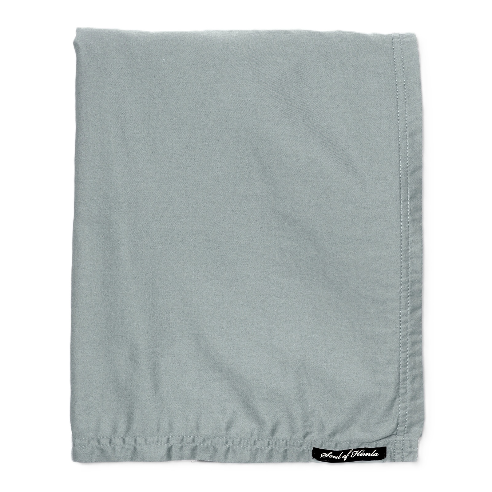 niebieskie prześcieradło pościel satynowa 300 tc Natural Home Decor