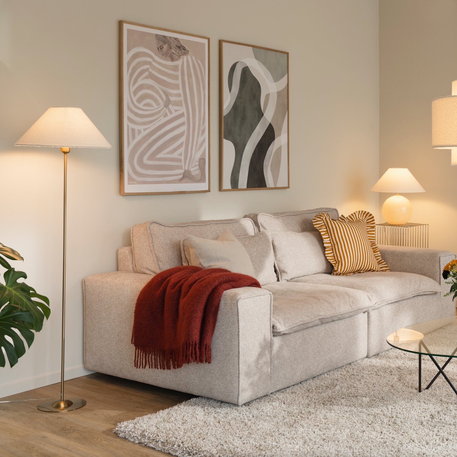 Globen Lighting Iris, Natural Home Decor
